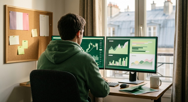 Le Prop Trading en France : Guide Complet pour Débuter en 2026 — image éditoriale TickWise