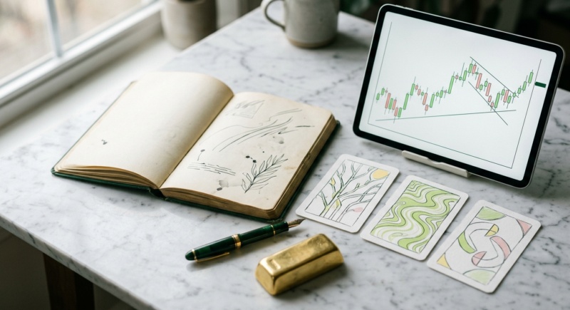 Les Contrats Futures Expliqués : ES, NQ, GC pour Débutants — image éditoriale TickWise