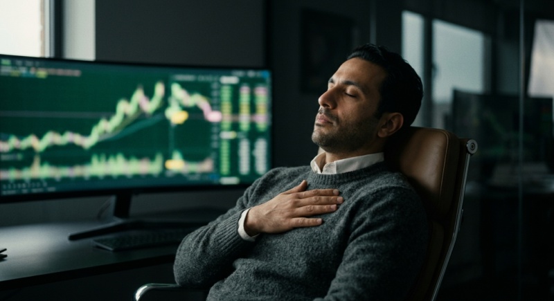 Psychologie du Trading : Gérer ses Émotions en Compte Financé — image éditoriale TickWise