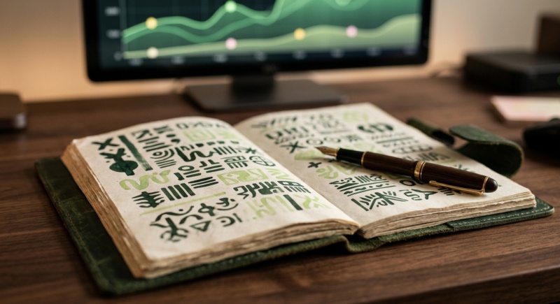 Le Glossaire Complet du Prop Trading : Tous les Termes Expliqués — image éditoriale TickWise