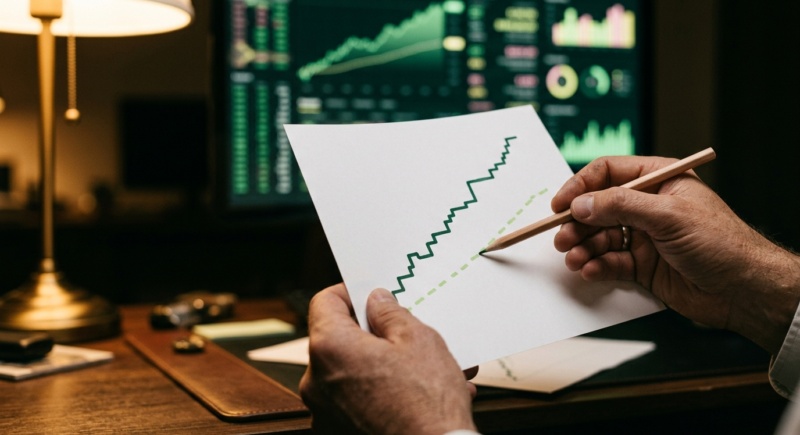 Qu'est-ce qu'un Trailing Drawdown ? Explication Simple — image éditoriale TickWise