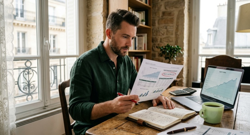 📝 Le Profit Factor : Comprendre et Améliorer sa Performance — image éditoriale TickWise
