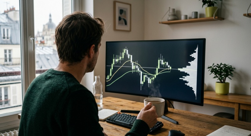 TradingView pour les Futures : Astuces et Indicateurs Essentiels — image éditoriale TickWise