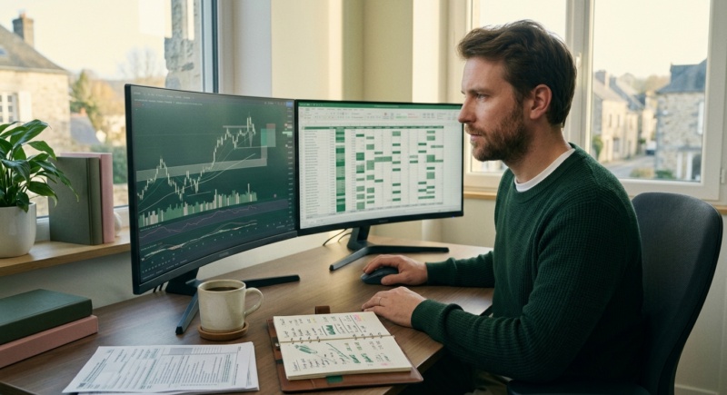 Peut-on Vivre du Prop Trading en France ? Analyse Réaliste — image éditoriale TickWise