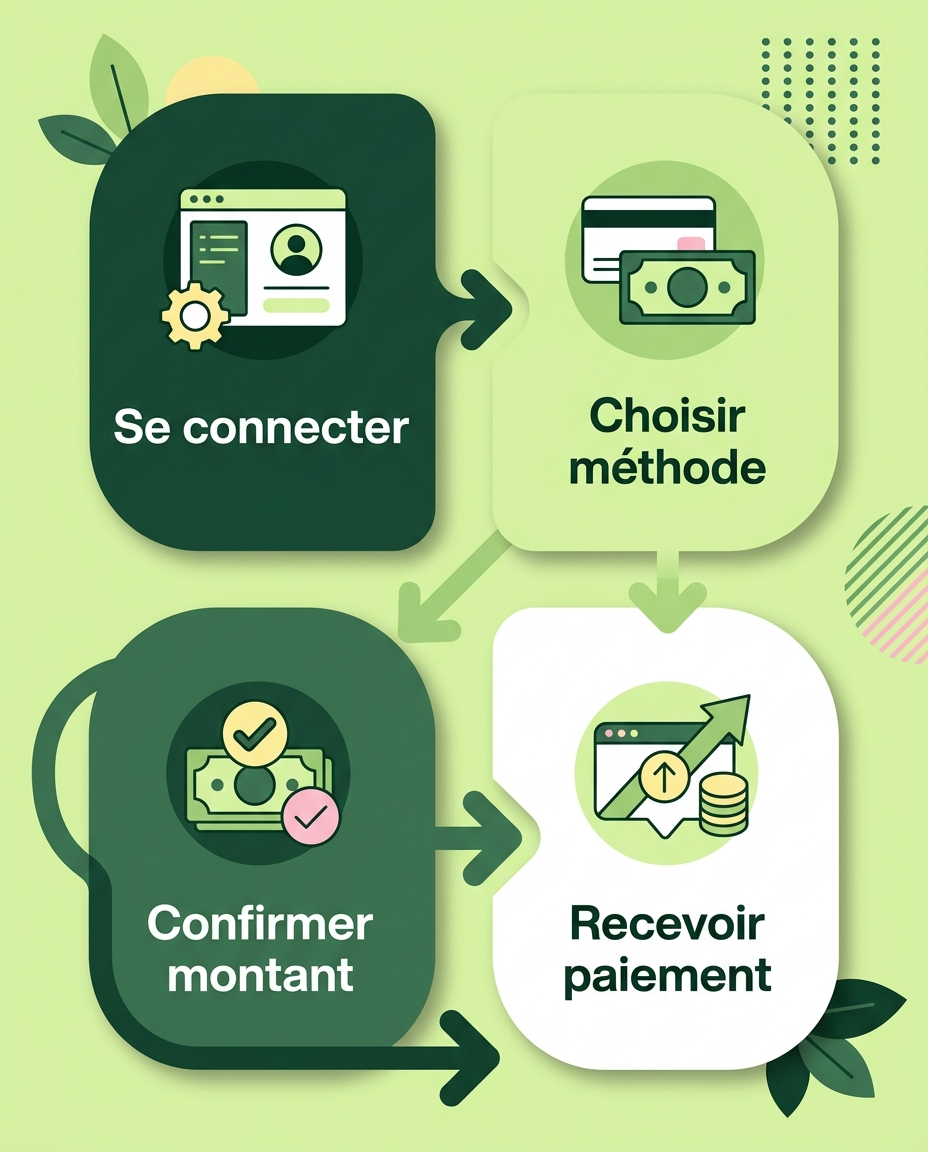 Retirer ses Gains TickWise en France : Méthodes et Délais — parcours / étapes