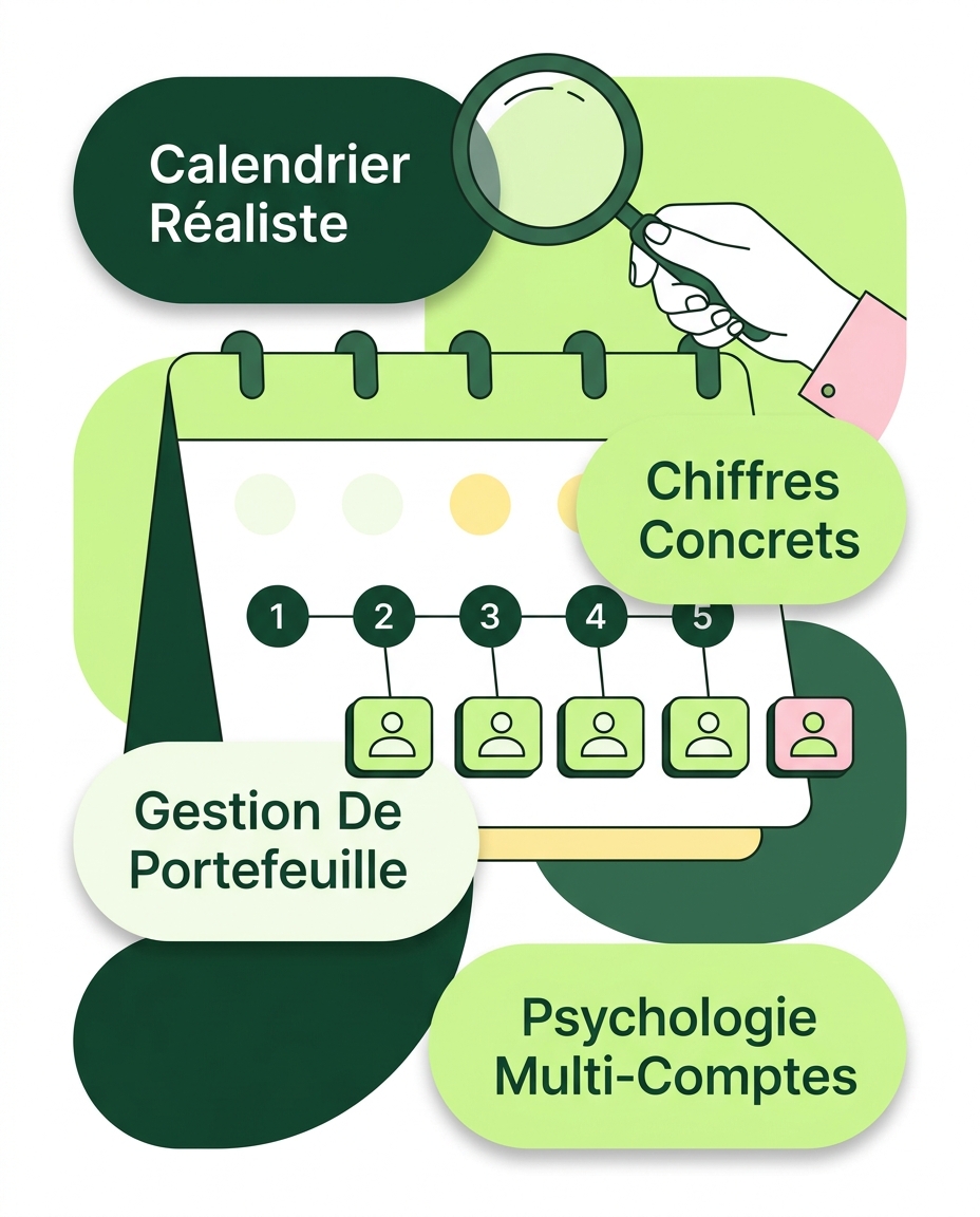 Comment Passer de 1 à 5 Comptes Financés : Stratégie de Scaling — parcours / étapes