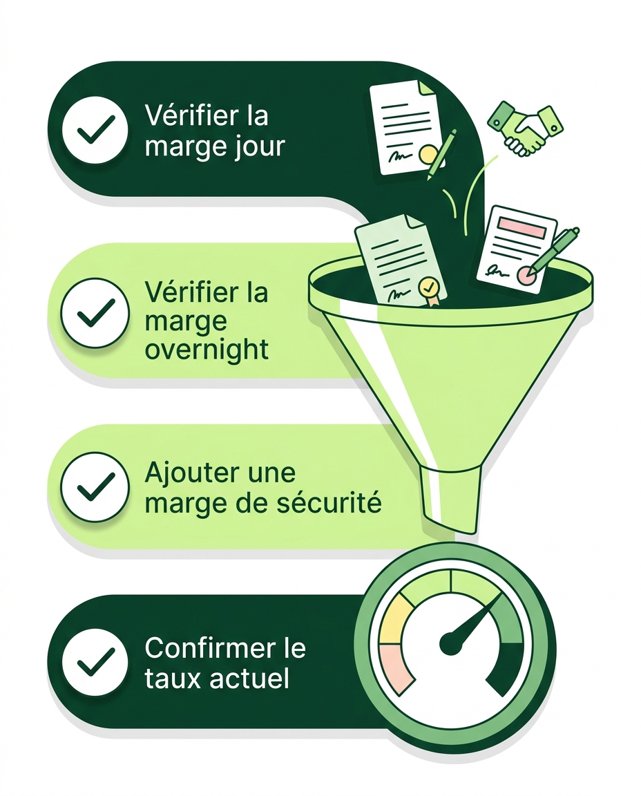 Comprendre les Marges CME pour le Prop Trading — parcours / étapes