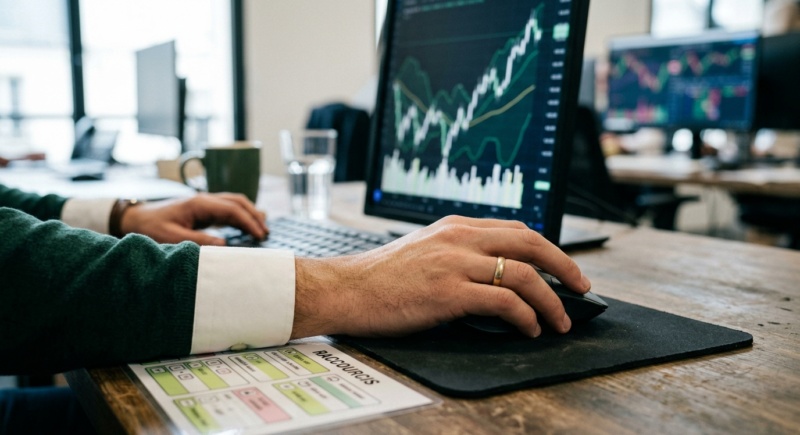 Le DOM en Trading Futures : Utiliser le Carnet d'Ordres en Échelle — image éditoriale TickWise