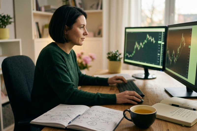 Le Roulement des Contrats Futures : Dates, Coûts et Méthode — image éditoriale TickWise