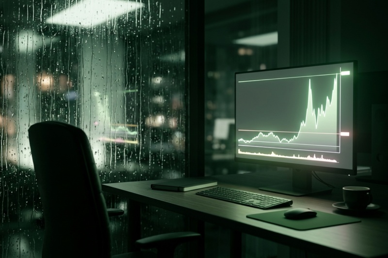 Les Futures sur le VIX : Trader la Volatilité en Compte Financé — image éditoriale TickWise
