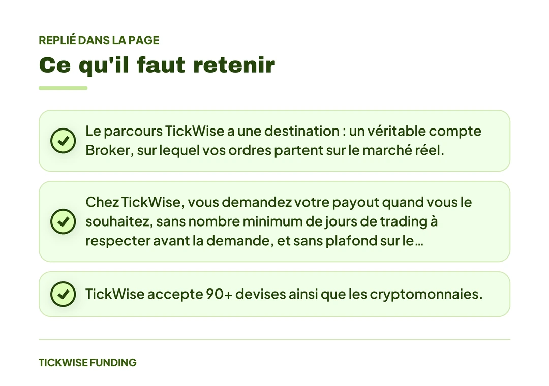TickWise vs Apex Trader Funding : Comparatif Complet en Français — Ce qu'il faut retenir