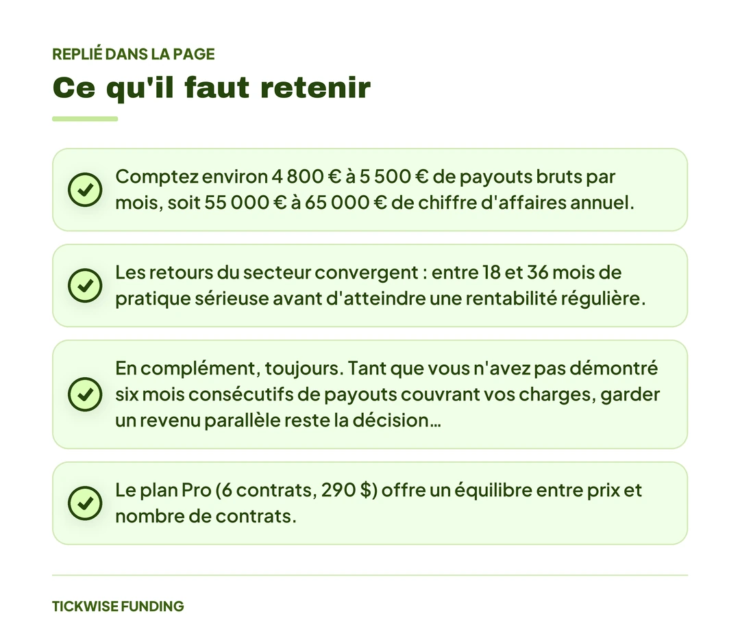 Peut-on Vivre du Prop Trading en France ? Analyse Réaliste — Ce qu'il faut retenir