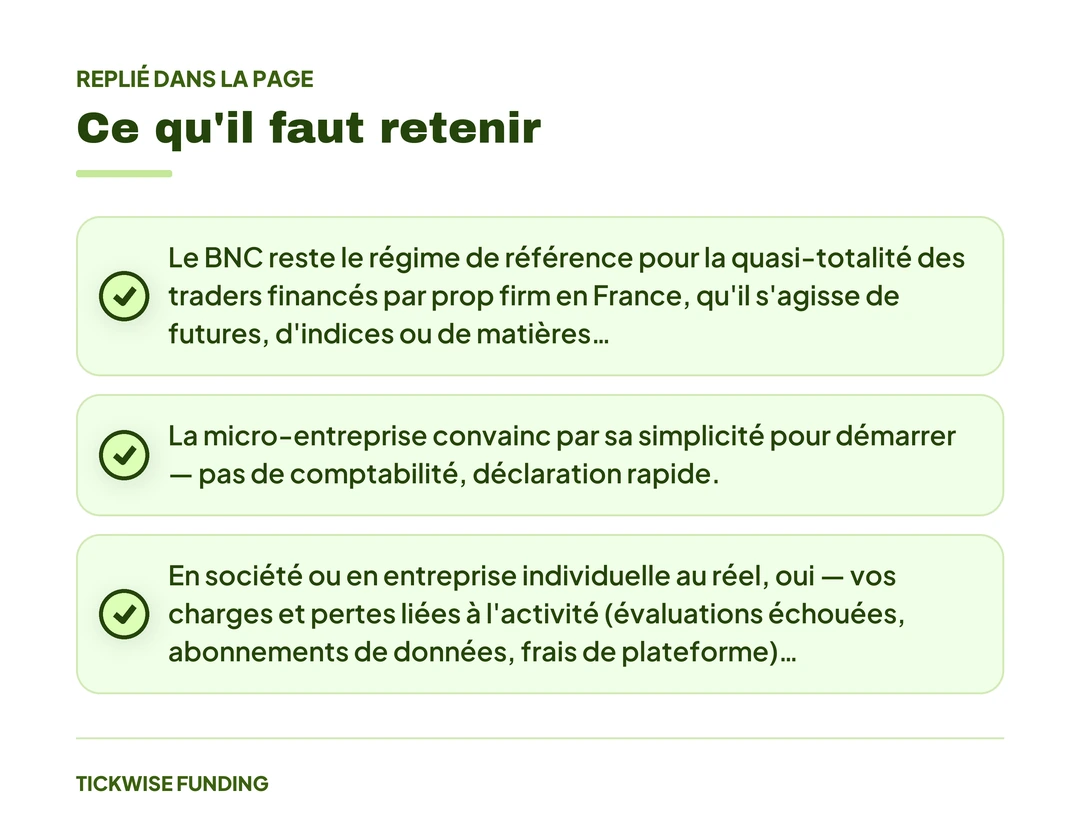 Prop Trading et RSI/Impôt sur le Revenu : FAQ Fiscale Complète — Ce qu'il faut retenir